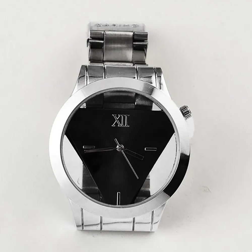 montre homme Часы мужские из нержавеющей стали кварцевый аналог наручные часы с отметкой даты спортивные подарки часы бизнес relogio masculino