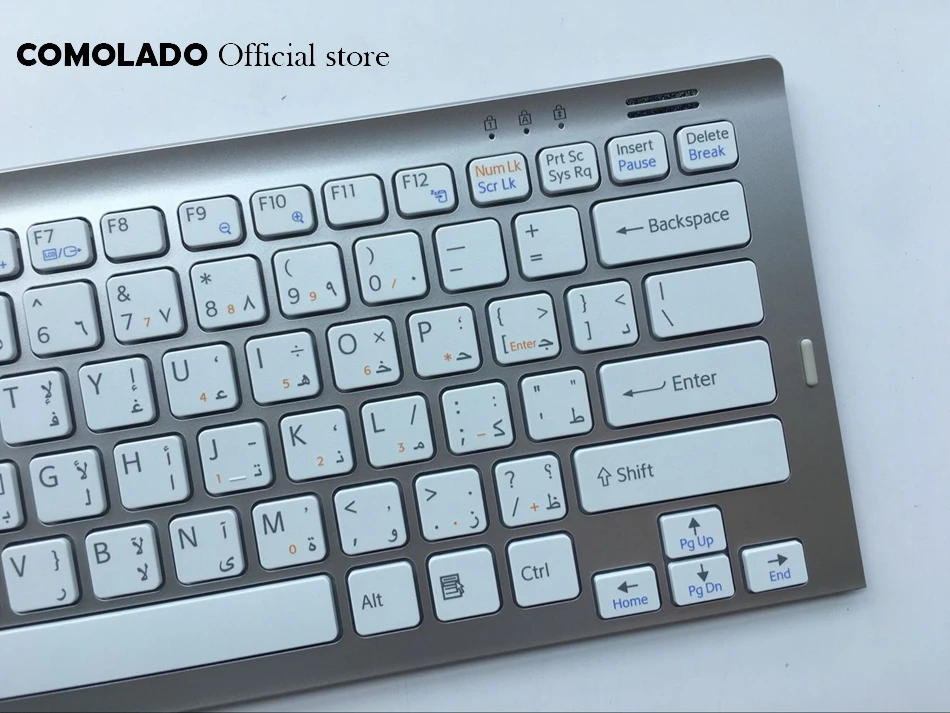 Arabic клавиатура для sony Vaio VGN-SR VGN SR серебряная рамка для ноутбука клавиатура AR макет PCG-5P4L