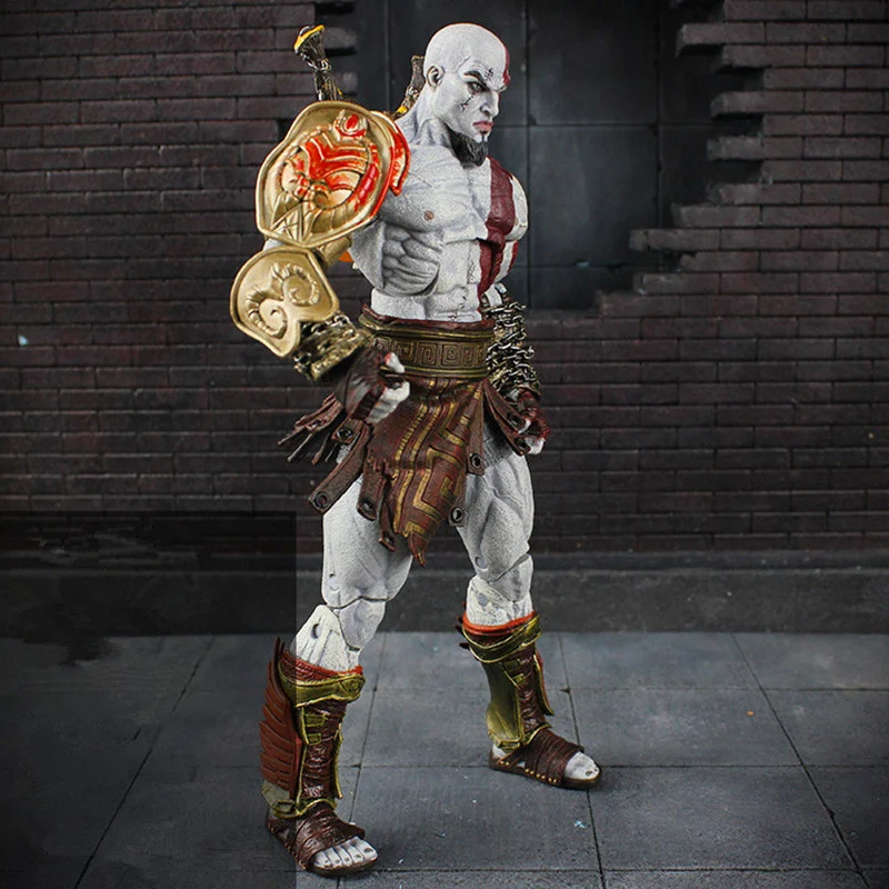 NECA Game God of War III Kratos ПВХ фигурка Коллекционная модель игрушки в коробке 18 см