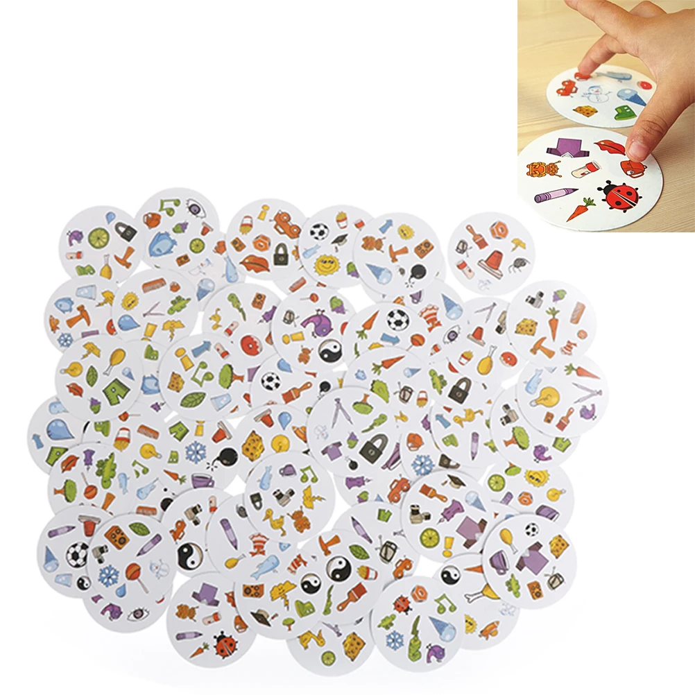 55 шт./компл. &quotнастольная игра для детей популярная головоломка с карточками