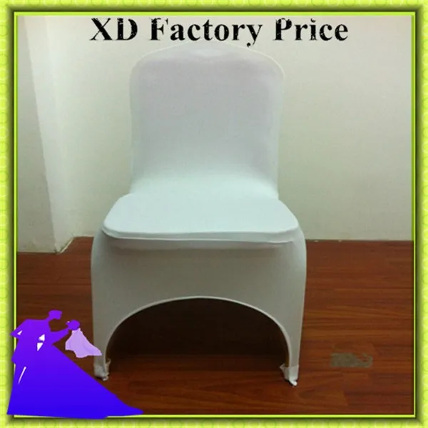 100pcs white spandex wedding chair covers from china nantong decoration free shipping | Дом и сад