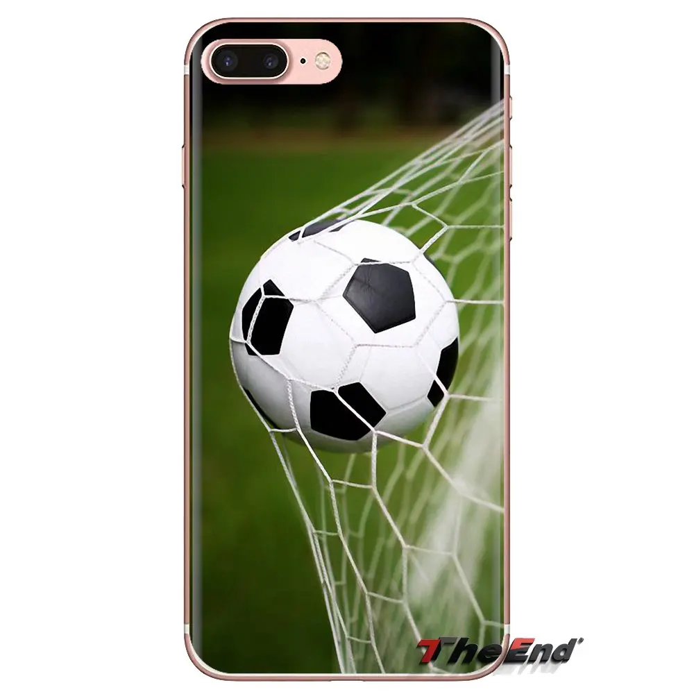 Прозрачные чехлы из ТПУ для Xiaomi Redmi 4A S2 Note 3 3S 4 4X 5 Plus 6 7 6A Pro Pocophone F1 Sport Hobby Fire Football Ball |