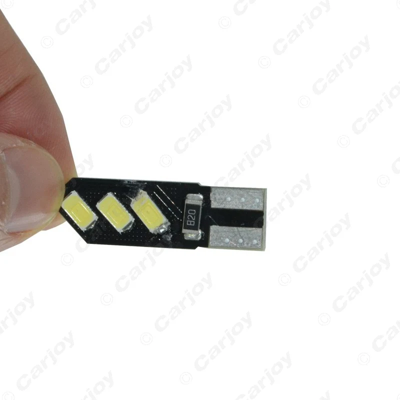 LEEWA 4 шт. DC12V T10 194 168 W5W 3 Вт 6 SMD 5630 Автомобильный светодиодный светильник Canbus без