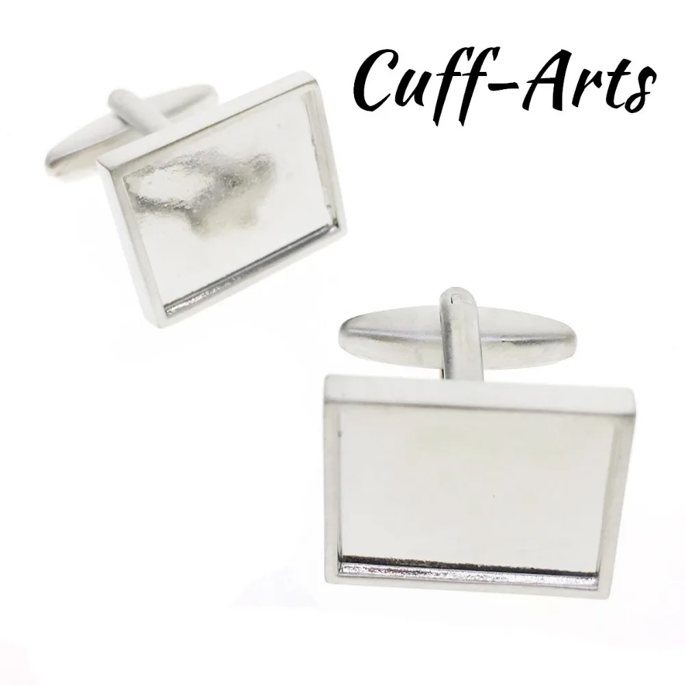 

Cuffarts DIY Cufflinks For Arts & Crafts, Gems, Cabochon, Weddings & 20*16*3mm Outside 17.5*13.5*1mm Inside DIY Jewelry C20005