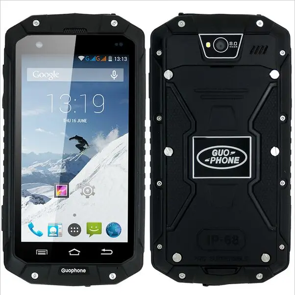 Guophone V9 IP68 водонепроницаемый смартфон MTK6580 четырехъядерный Android 5,1 4," ips ram 1 ГБ ROM8GB WCDMA 3g мобильный телефон(открытие