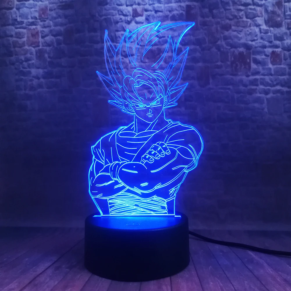Фигурки героев Saiyan Legends King Vegeta Mathilde Dragon Ball Z Kakarotto God Goku 3D фигурки 7 цветов