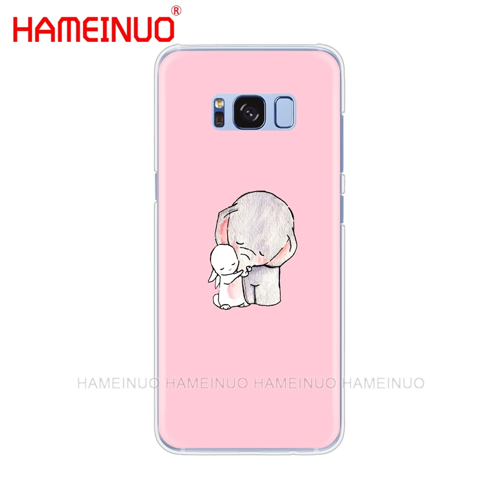 HAMEINUO милый мультяшный чехол для сотового телефона со слоном и кроликом Samsung Galaxy S9