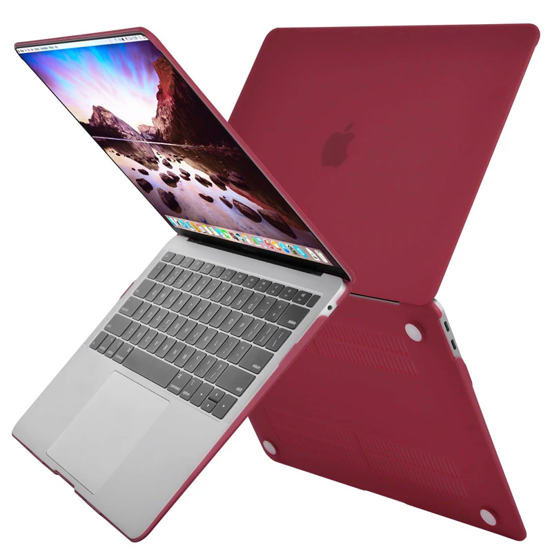 MOSISO Матовая Жесткий чехол для ноутбука MacBook Pro 13 15 Обложка 2018 новый с Touch Bar A1706 A1707