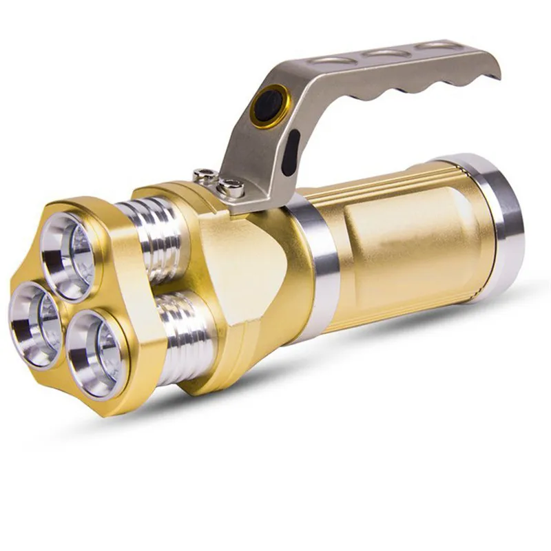 2018 перезаряжаемый светодиодный прожектор тактический фонарь 3T6 9000 люмен