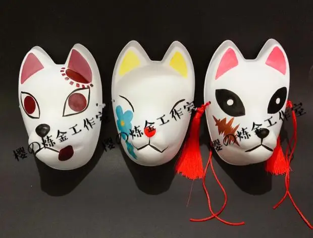 Маска для косплея «Demon Slayer Kimetsu no Yaiba Kamado Tanjirou» макомо маска Sabito Маска «Demon Slayer Mask»