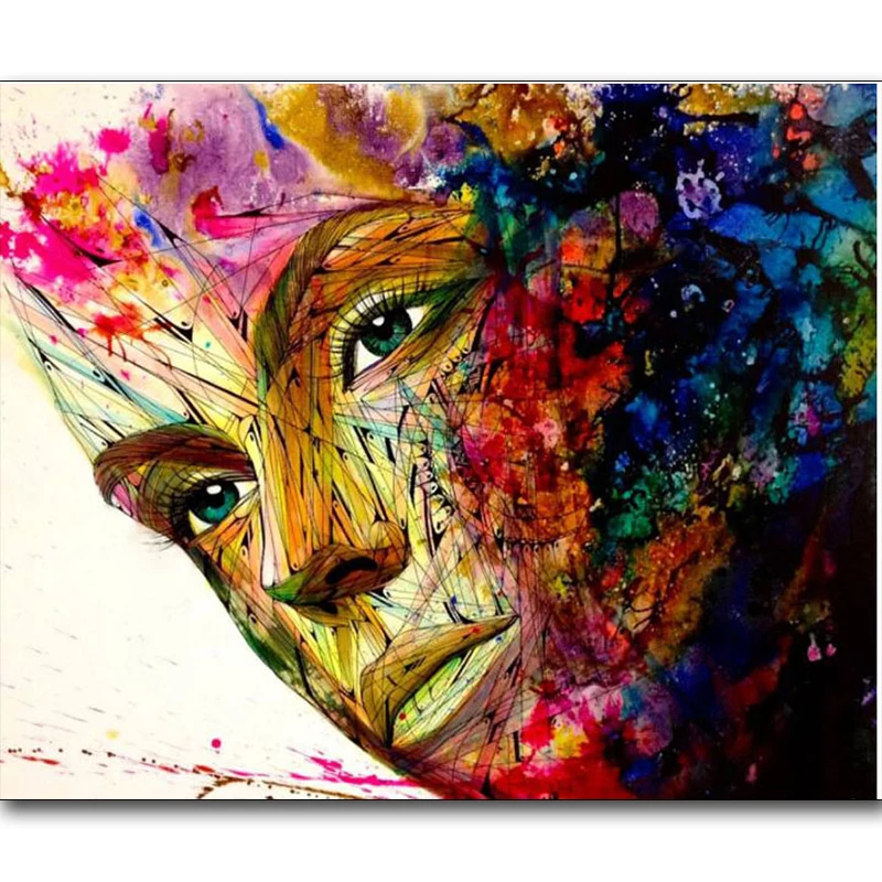 

diy Photo Custom Diamond Painting Full Drill Make Your Own mosaic rhinestones painting"color men"Diamond Embroidery sale