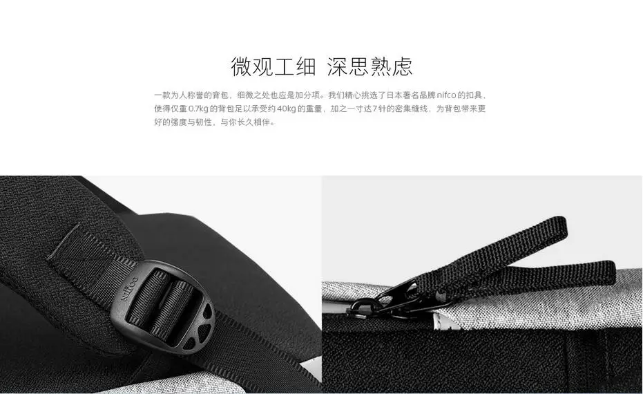 Оригинальные рюкзаки Meizu, Водонепроницаемый Школьный рюкзак, лаконичный стиль, большой объем, студенческие сумки, сумки для ноутбука, для iPad, Macbook, сумка