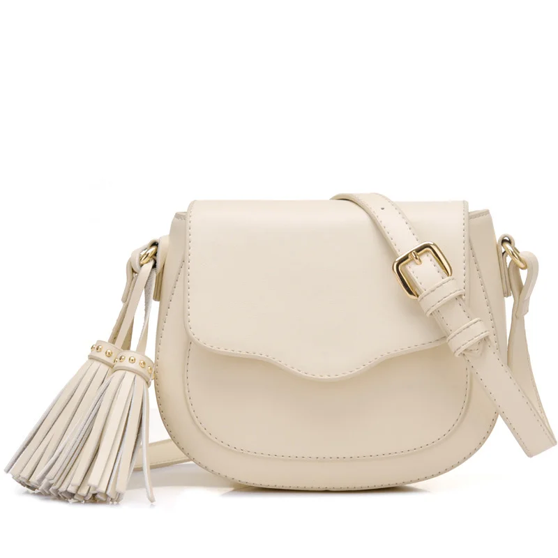 Новинка 2018 женская сумка через плечо винтажная модная однотонная маленькая из