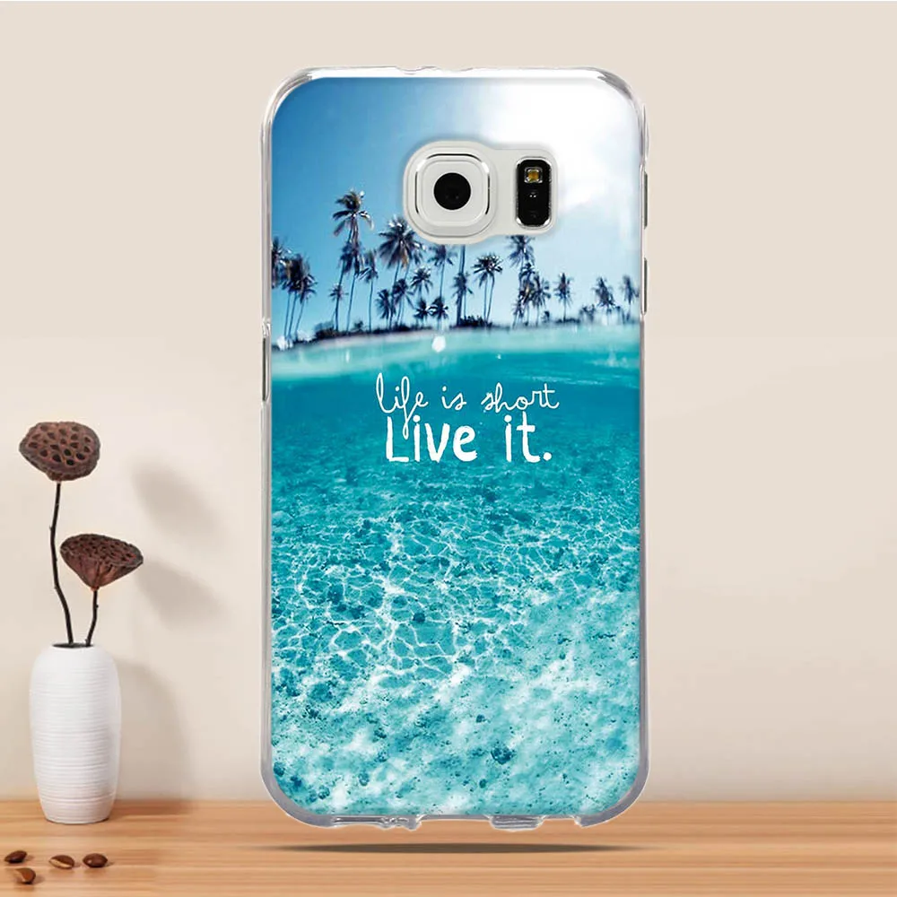 Чехол для samsung Galaxy S7 чехол для samsung Galaxy S5 S6 Чехол силиконовый чехол для samsung S7 S6 G920F S5 i9600 чехол Fundas