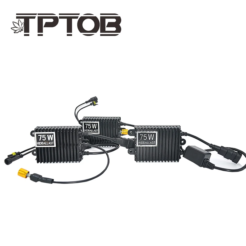 TPTOB 2 шт. 75 Вт для HID Bi Xenon Slim Digital Замена балластного реактора свет H1 H3 H7