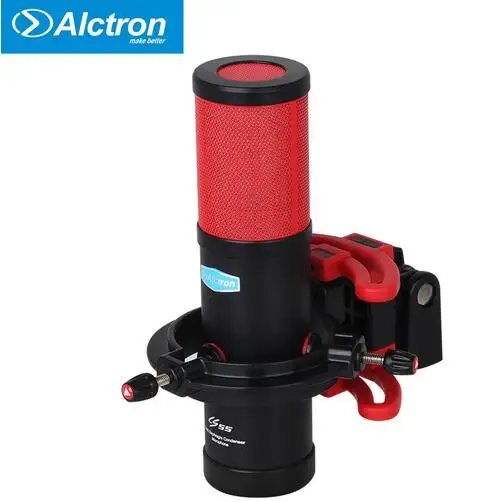 100% Оригинальный конденсаторный микрофон Alctron CS55 с большой диафрагмой для записи