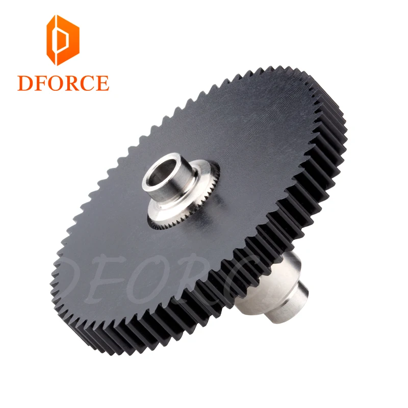 

DFORCE Titan Extruder Stainless steel Precision-milled hobb high quality Titan Extruder new metal gear Hobb EXtruder Gear