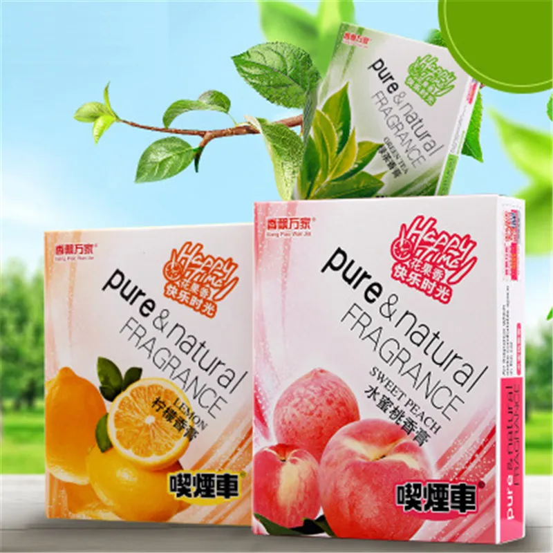 Интерьер автомобиля 230 г Твердые Духи Бальзам освежитель воздуха