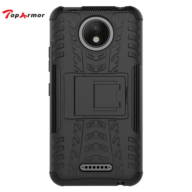 Чехол toparmor для Motorola Moto C Plus 5 0 &quotчехол телефона сверхмощный ПК + ТПУ ударопрочный