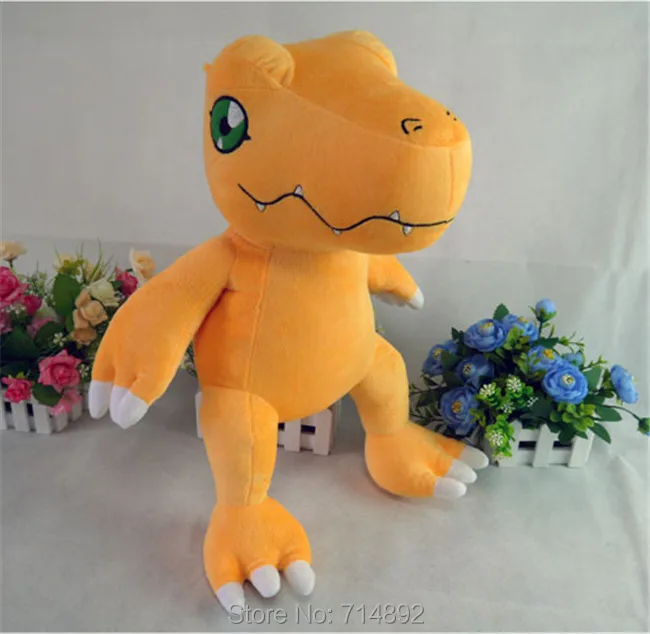 50 см Цифровой Монстр агумон плюшевая игрушка Digimon Приключения YAGAMI TAICHI pet высокое