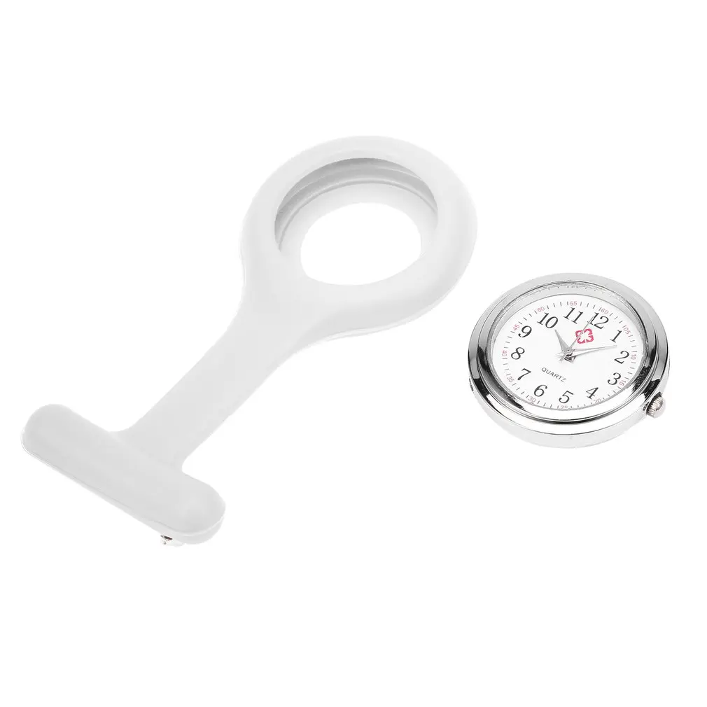 1 шт. Мини Портативный Силиконовый медицинский Карманный Брелок часы много