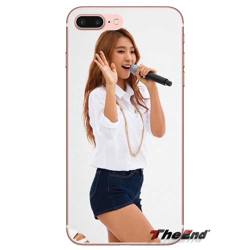 SISTAR K-pop постер для девочек прозрачное мягкое покрытие кожи Xiaomi Redmi 4A S2 Note 3 3S 4 4X 5 Plus