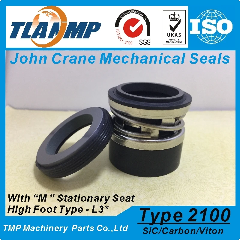Тип 2100-2-30 2100K-30 2100-30 (L3 *) эластомерные сильфоновые уплотнения-J-Crane TLANMP механические