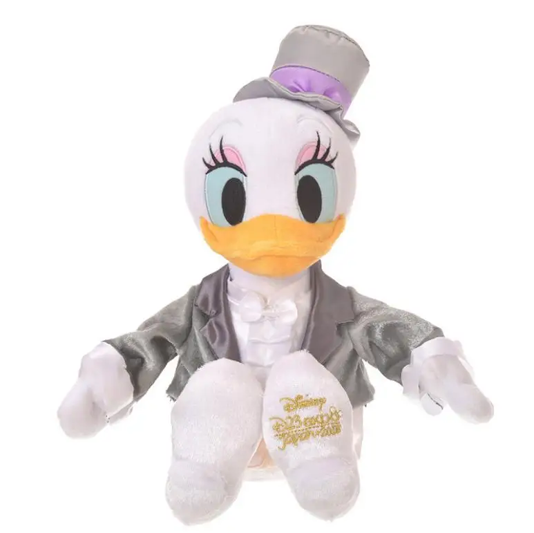 37CM Daisy Duck D23 EXPO брелок Микки Минни Дональд Дак Дейзи Дак Гуфи Плутон чип и Дейл топ шляпа плюшевая фигурка кукла игрушка - Цвет: 37CM Daisy Duck