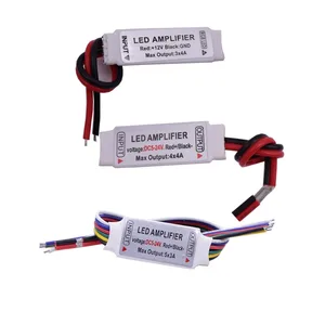 1 шт.лот, светодиодный усилитель, контроллер, повторитель сигнала, аксессуар для RGB RGBCCT RGBWW 5050 2835, Светодиодная лента 4 5 6 pin 3X5A