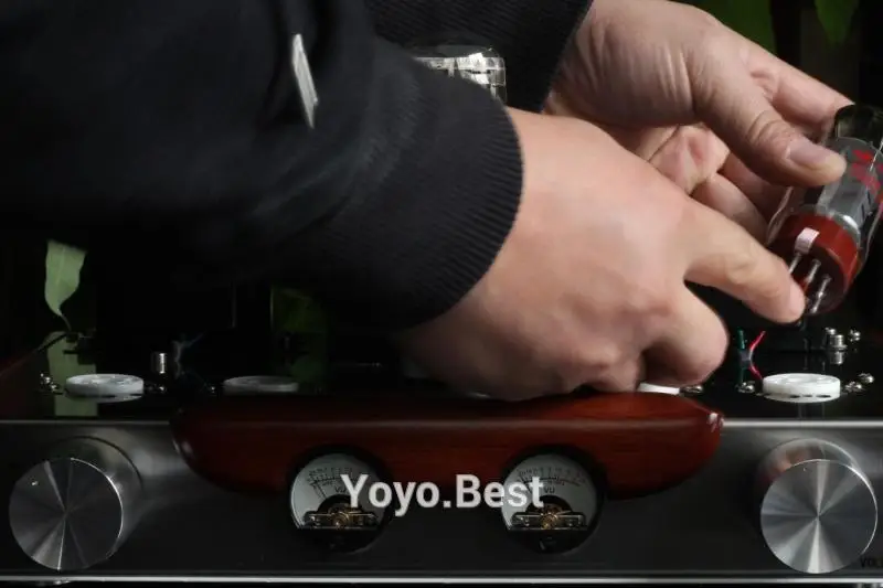 Новейший Nobsound EL34 усилитель клапанной трубки стерео Hi-Fi одноконцевый усилитель мощности класса A высококачественный матовый металлический панельный усилитель