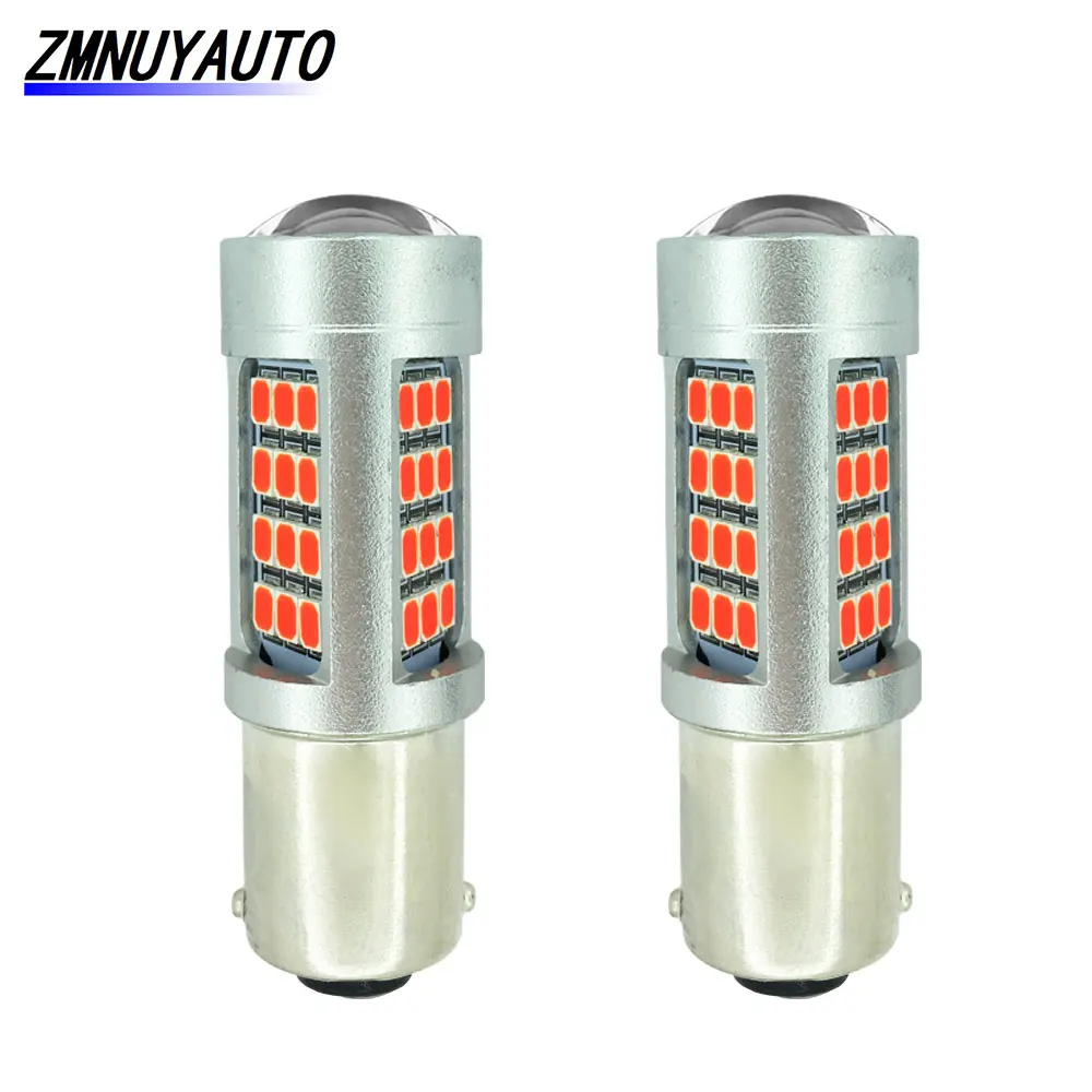 Светодиодный фонарь BAY15D для автомобиля 2 шт. 1157 P21/5 Вт красный 12 В 39smd 3528