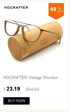 HDCRAFTER оправы для очков по рецепту деревянная зерно оптическая оправа для очков, при близорукости с прозрачными линзами для мужчин и женщин оправы для очков