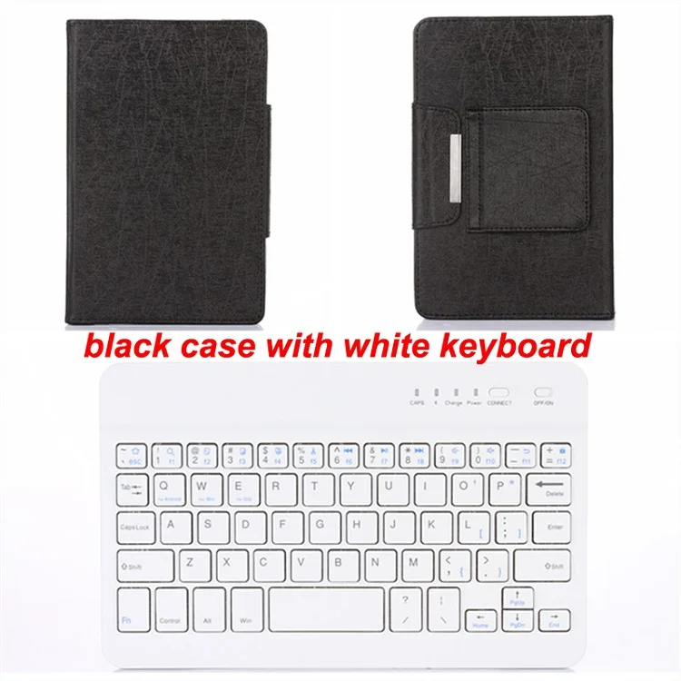 Case and Keyboard Jktypuak Tab2 A10-30 X30F Беспроводной Bluetooth клавиатура кожаный чехол для lenovo TAB 2 TAB 3 A10-70F A10-70L x70f x70m x30l чехол - Цвет: Case and Keyboard