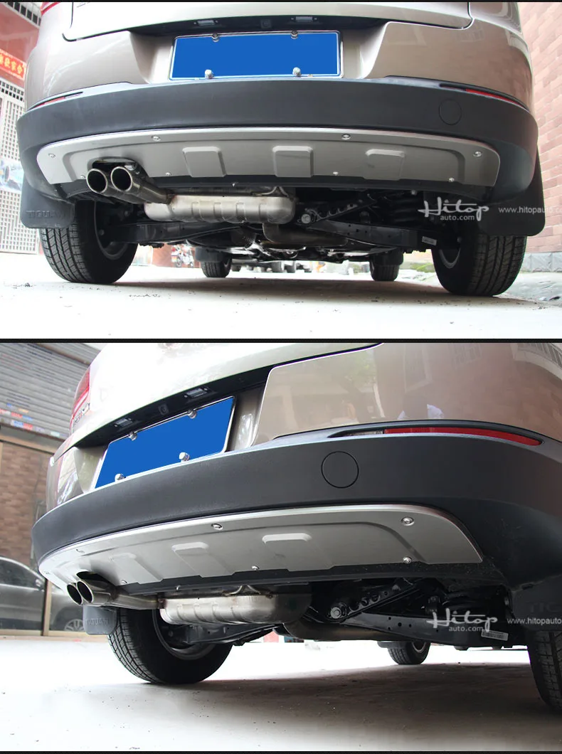 Противоскользящая пластина для переднего и заднего бампера Volkswagen VW Tiguan 2012 2016304