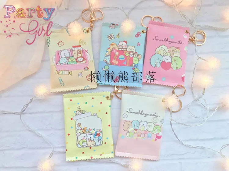 IVYYE Sumikko gurashi Аниме Кошелек для монет Мультяшные мягкие кошельки для мелочи кошелек для денег карты сумки для ключей подарки для детей