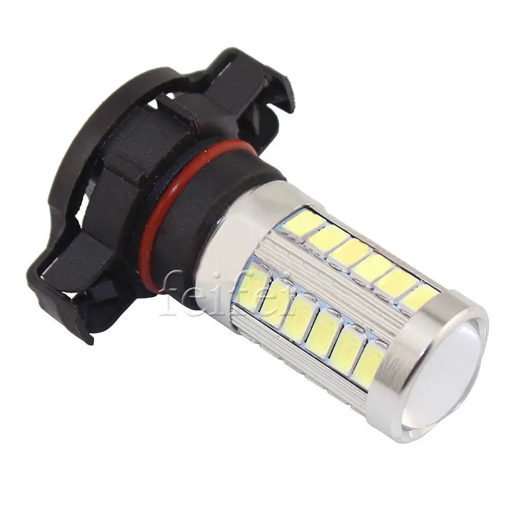 2 шт. H16 33 SMD 5630 СИД автомобиля поверните Противотуманные огни днем Бег свет 33SMD авто задний обратного лампы White красные, синие