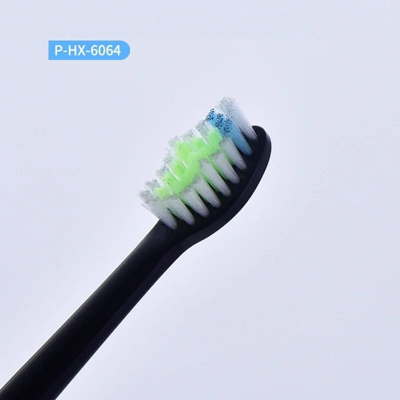 20 шт./лот Съемные насадки для зубной щетки для зубных щеток Philips Sonicare DiamondClean HydroClean черный HX6064 электрическая зубная щетка головки