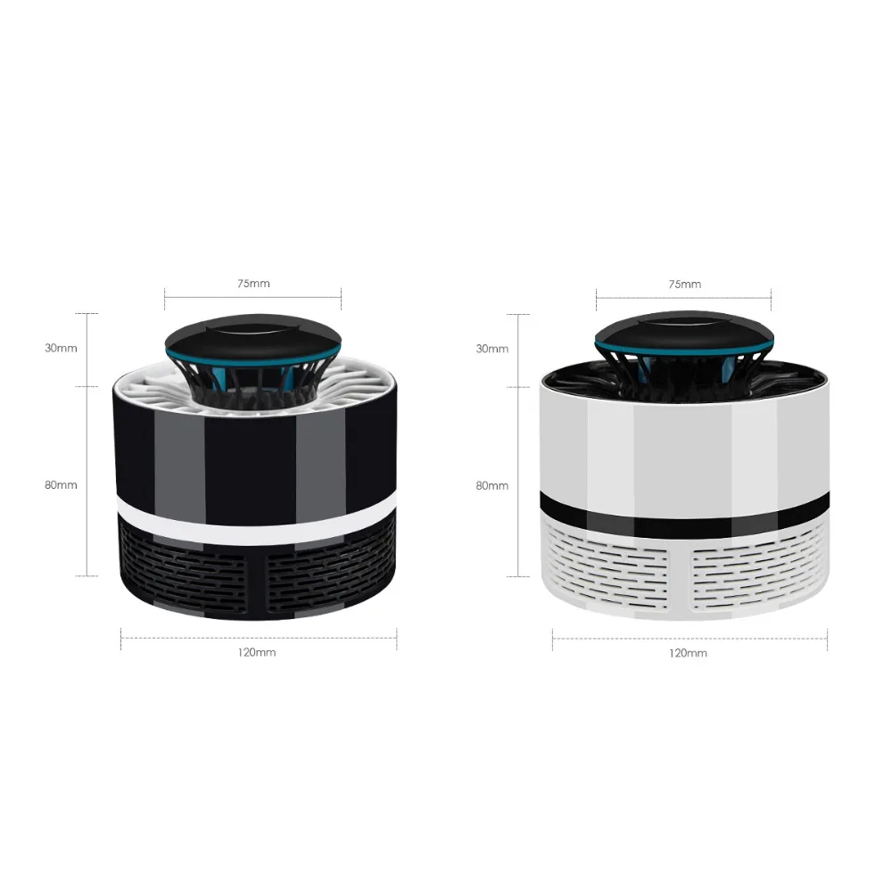 Электрический москитный убийца USB светодиодный светильник для насекомых мух