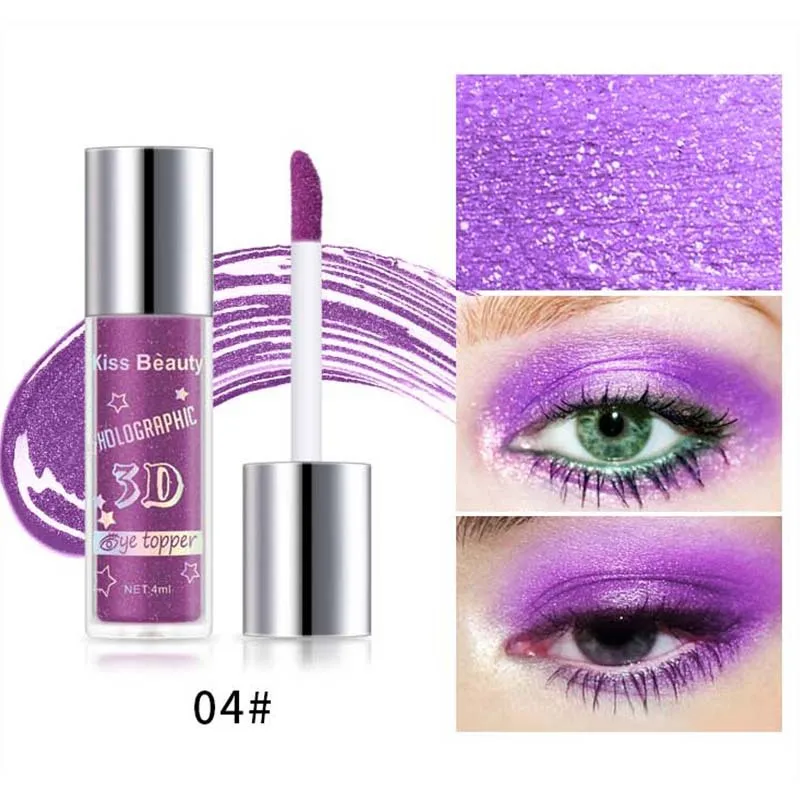 Один Цвет блеск для век жидкий Пигмент Тени ручка маркер макияж| |