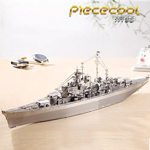 Новинка 2017 3D металлические Пазлы Piececool Бисмарк пазл 6 звезд модели наборы сделай