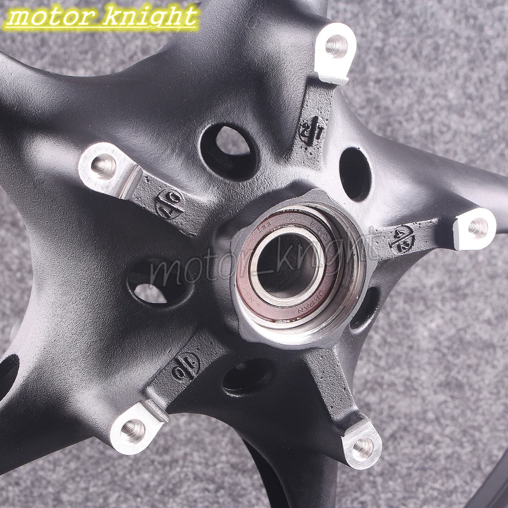 Передний обод колеса мотоцикла для yamaha YZF R6 2003 2004 2005 2006 2007 2008 2009 2010 2011 и R6S темно