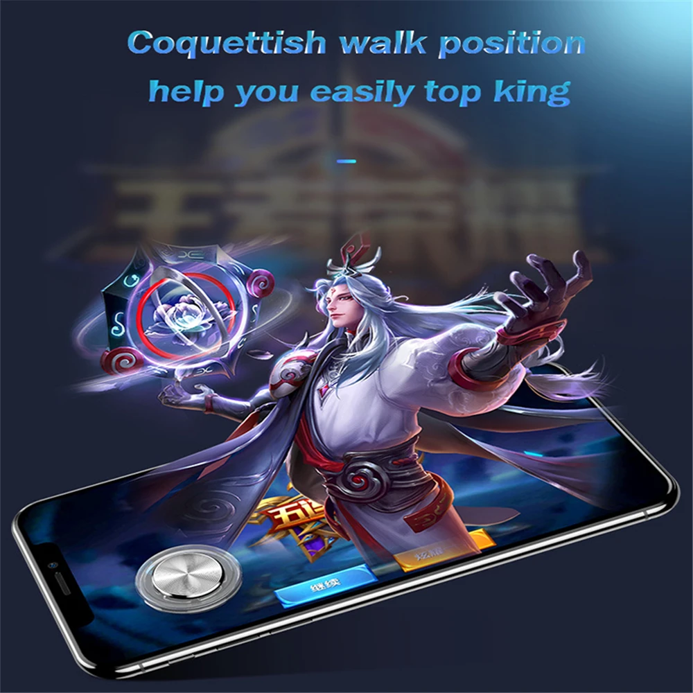 1 шт. Круглый игровой джойстик мобильный телефон рокер для iPhone Android планшета ABS