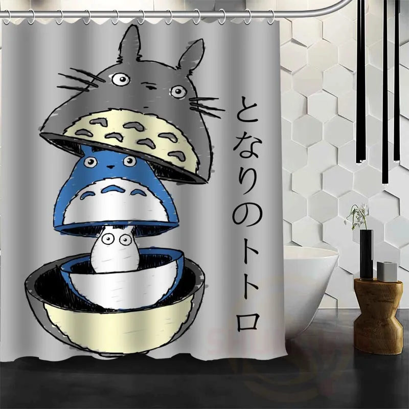 Нескользящие коврики для ванной комнаты Totoro Studio Chibli бесплатная доставка с милым