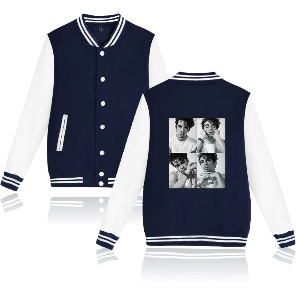 Cameron Boyce Men Baseball Jacket Letters Print Bomber Fashion Design Mens College Varsity Veste Homme | Мужская одежда