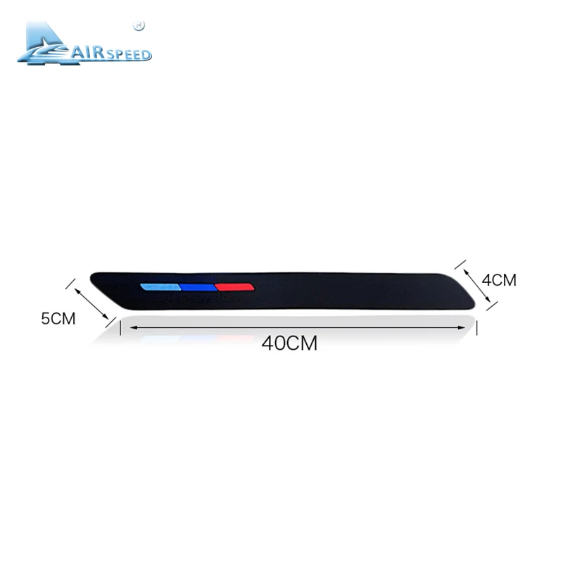 Защитные полосы для переднего бампера автомобиля AIRSPEED защитные наклейки