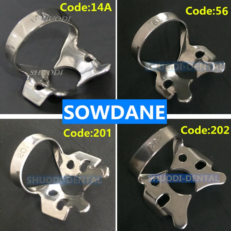 4 pcs set Перемычка резиновая для зубного протезирования зажим нержавеющая сталь дамба Клип держатель уход за зубами уход за полостью рта - Цвет: 4 pcs set