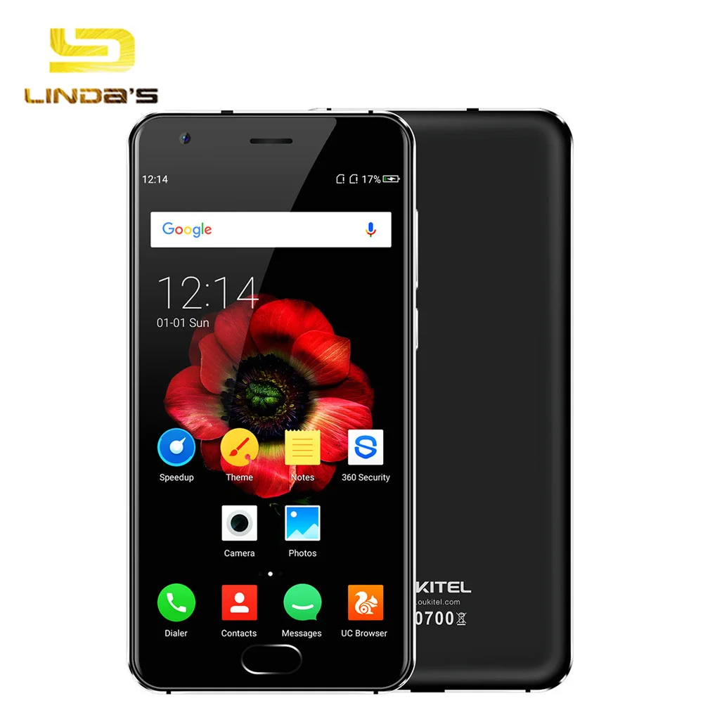 Oukitel K4000 плюс 5.0 &quotHD 4 ядра 1.3 ГГц Android 6.0 смартфон 2 ГБ 16 8.0MP 4100 мАч г LTE OTG отпечатков