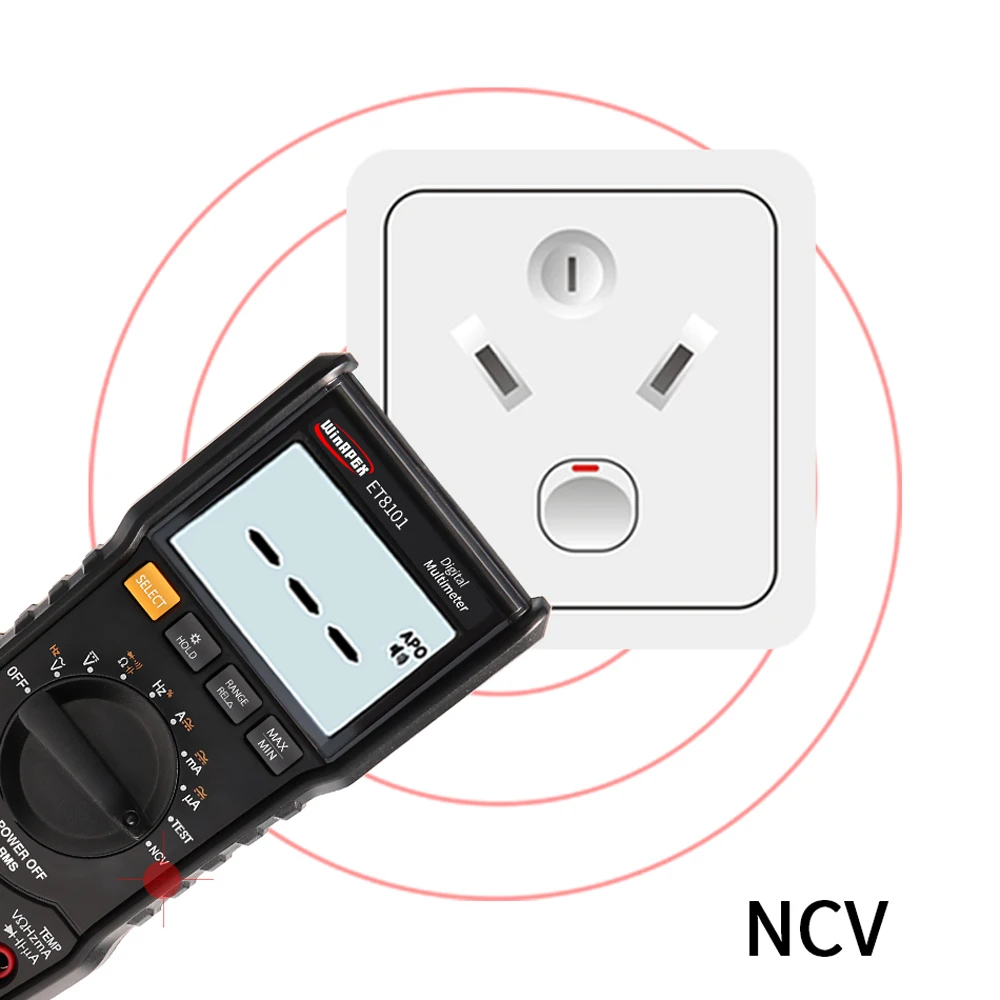 Цифровой мультиметр WinAPEX 6000 Мини Многофункциональный с полной