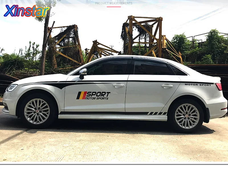 KK материал наклейка на корпус спортивного автомобиля для Audi A1 A3 A4 A5 A6 A6L A7 A8 S3 S6 Q3 Q5