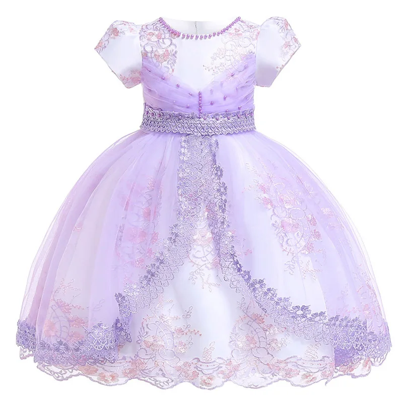 KEAIYOUHUO/костюм Детские платья для девочек vestidos принцессы маленьких свадебное